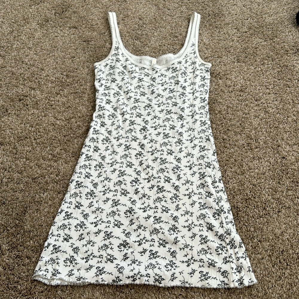 Pretties Venice Floral Print Mini Dress